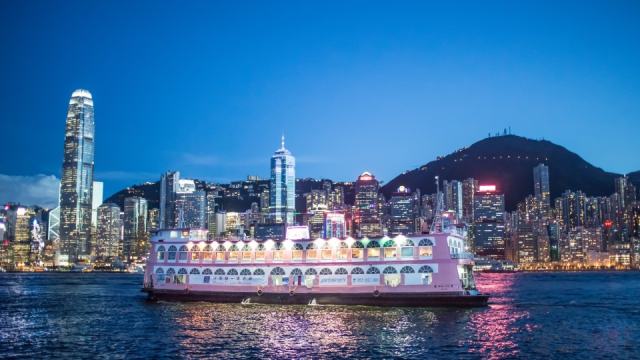 洋紫荊維港遊